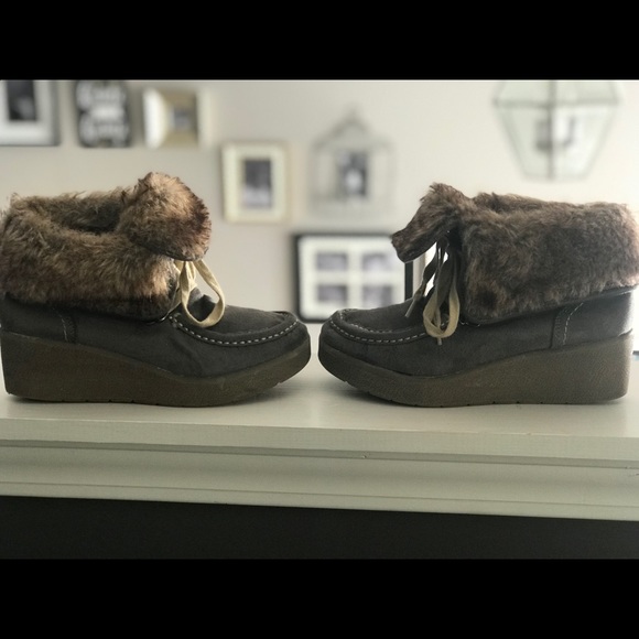 Justice Faux fur boots 🎀 - Picture 2 of 4